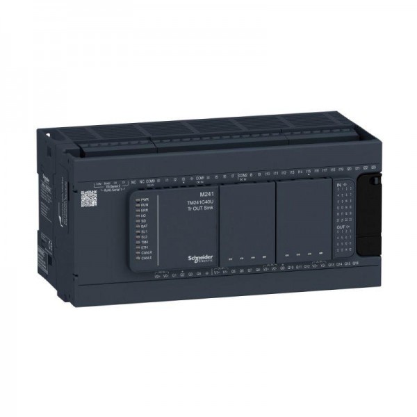  Блок базовый M241-40IO транзист. приемник Advantys OTB SchE TM241C40U 