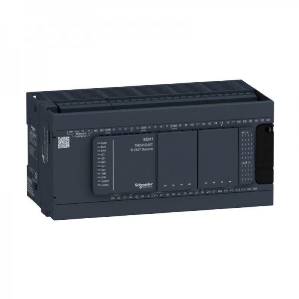  Блок базовый M241-40IO транзист. источник Advantys OTB SchE TM241C40T 