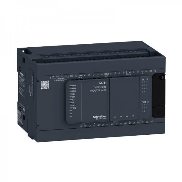  Блок базовый M241-24IO транзист. источник Advantys OTB SchE TM241C24T 