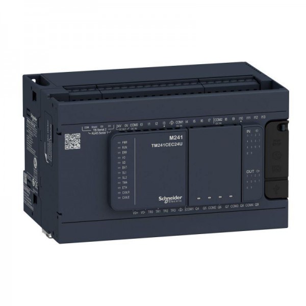  Блок базовый M241-24IO реле Advantys OTB SchE TM241C24R 