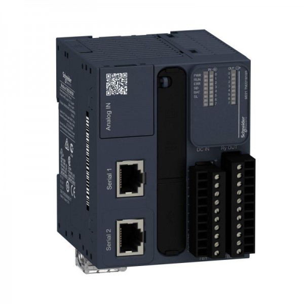  Блок базовый модульный М221-16IO реле Advantys OTB SchE TM221M16R 