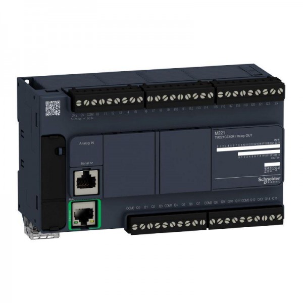  Блок компактный базовый M221-40IO реле ETHERNET Advantys OTB SchE TM221CE40R 