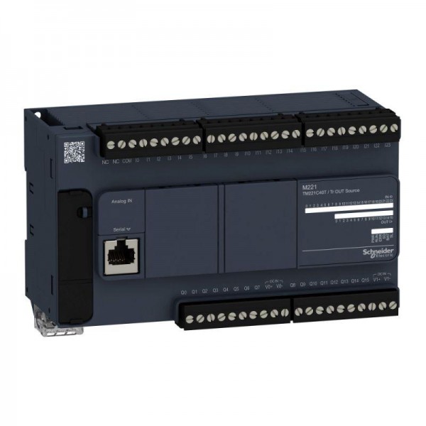  Блок компактный базовый M221-40IO транзист. источник Advantys OTB SchE TM221C40T 