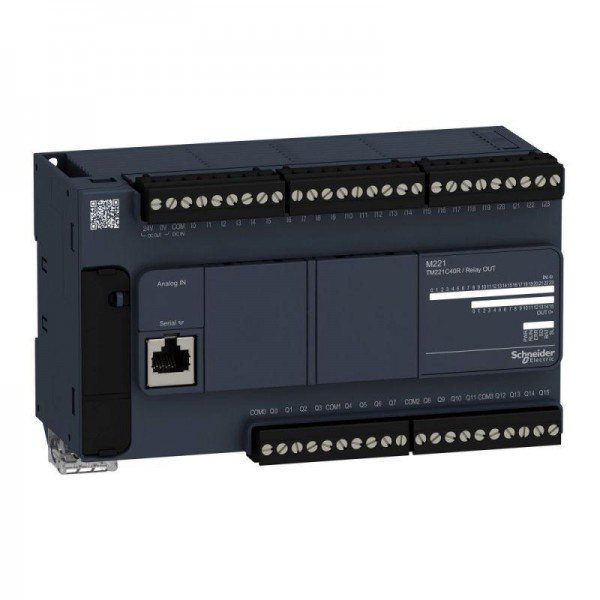  Блок компактный базовый M221-40IO реле Advantys OTB SchE TM221C40R 