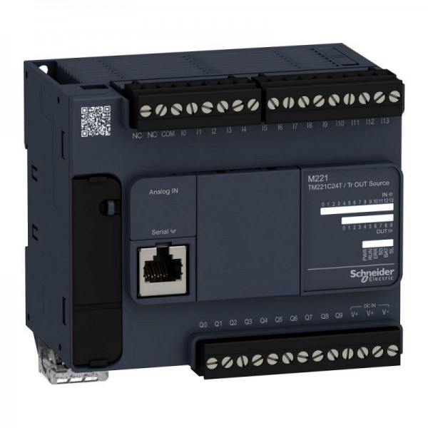  Блок компактный базовый M221-24IO транзист. источник Advantys OTB SchE TM221C24T 
