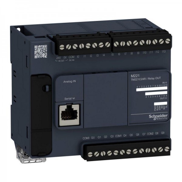  Блок компактный базовый M221-24IO реле Advantys OTB SchE TM221C24R 