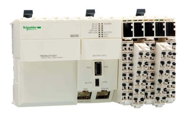  Контроллер логический программируемый m258 ethernet/посл. интерфейс/42 дискртеных вх SchE TM258LD42DT 