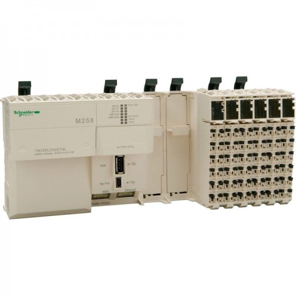  Контроллер логический программируемый m258 ethernet/посл. интерфейс/2PCI/42 дискретн SchE TM258LD42DT4L 