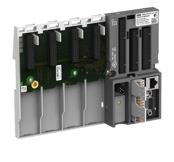 Основание монтаж. ЦПУ AC500 4 слота TB541-ETH-XC v2 ABB 1SAP314100R0270 