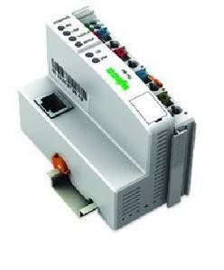  Контроллер программир. полевой шины ETHERNET TCP/IP 10Мбит/с WAGO 750-843 
