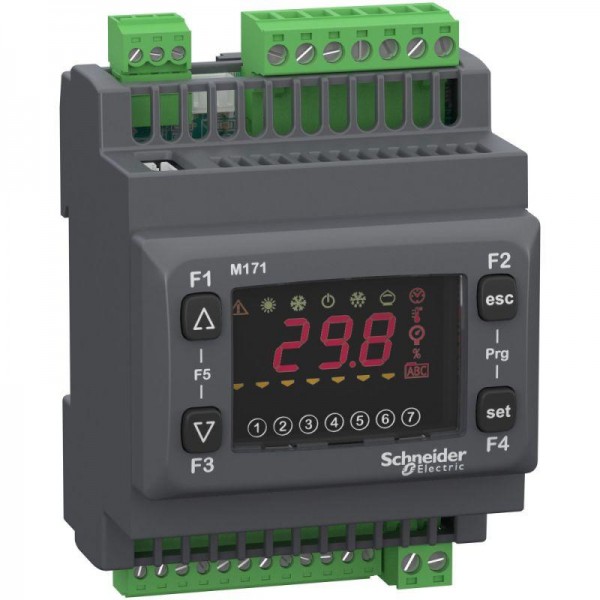  Контроллер программир. логический (ПЛК) Опт М171 дисплей 14 I/O Modbus ВAC SchE TM171ODM14R 