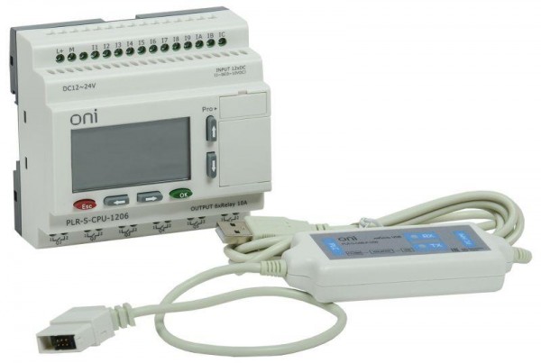  Реле логическое PLR-S. Стартовый набор 24В DC ONI PLR-S-STK-1206R-DC-BE 