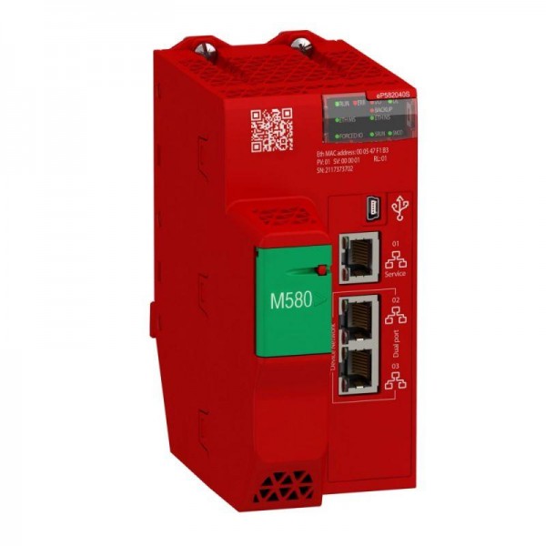  Контроллер M580-S процессор ПАЗ (SIL3 до 8 RIO) SchE BMEP582040S 