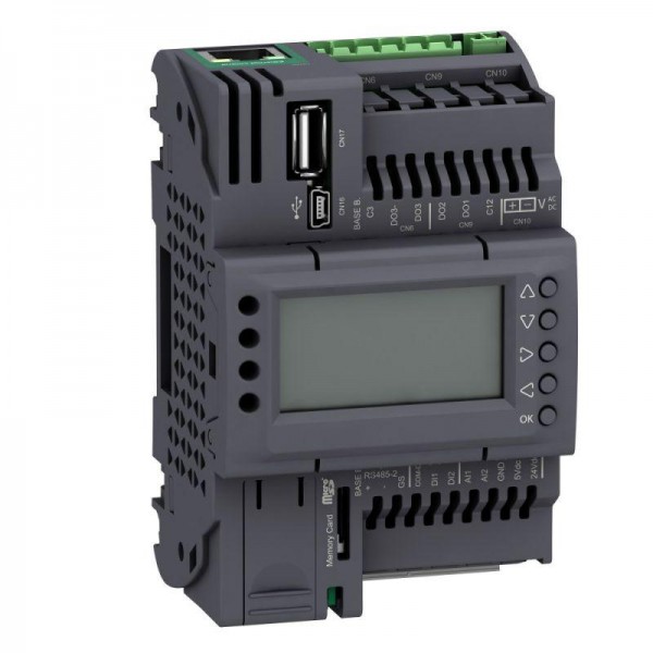  Контроллер ПЛК М172 дисплей 7 I/O Eth 2 RS485 SchE TM172PDG07R 