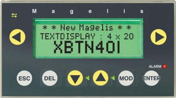  Дисплей компактный MAGELIS 4х20 симв. универс. 24В DC SchE XBTN401 