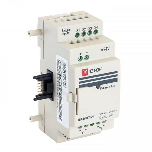  Модуль дискретного входа/выхода транзист. 4/4 24В PRO-Relay PROxima EKF ILR-M8ET-24D 