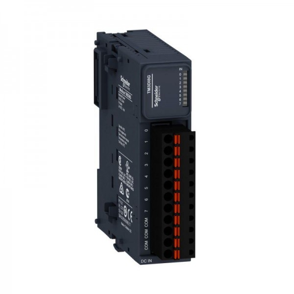  Модуль расширения дискрет. ТМ3-8 вх. пруж. клеммы Advantys OTB SchE TM3DI8G 