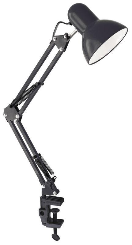  Светильник UF-312P С02 настол. 230В 60Вт черн. Ultraflash 12895 
