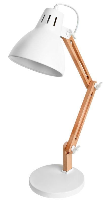  Светильник настольный KD-355 C01 230В 40Вт E27 бел. Camelion 14157 