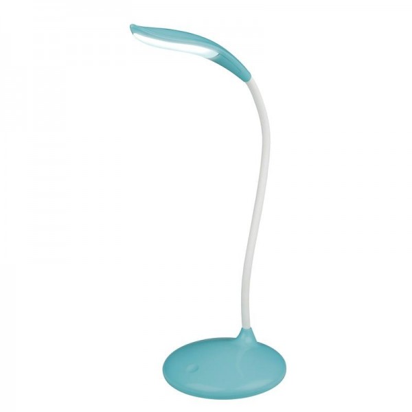  Светильник настольный TLD-558 Blue/LED/280Lm/5000K/Dimmer 3Вт сенсор. выкл. Uniel UL-00004140 