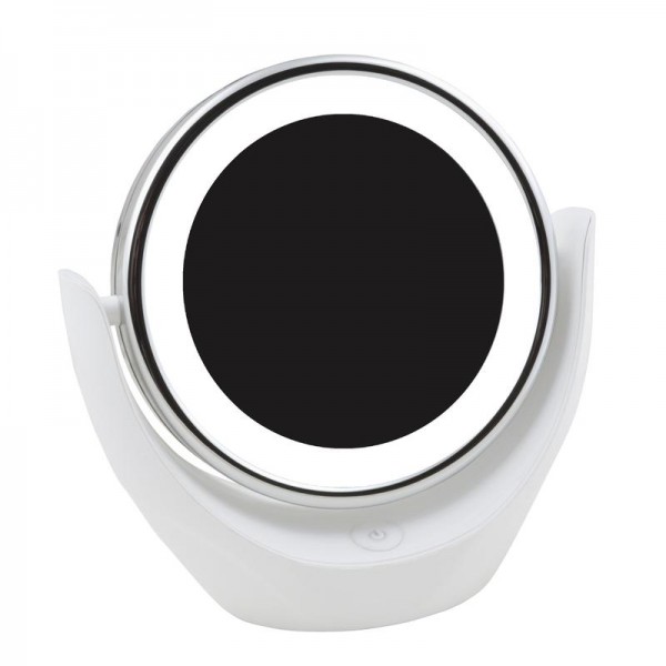  Светильник настольный TLD-592 White/LED/13Lm/6000K/3АА зеркало на батарейках 3AA (не в комплекте) сенсор. выкл. Uniel UL-00005246 