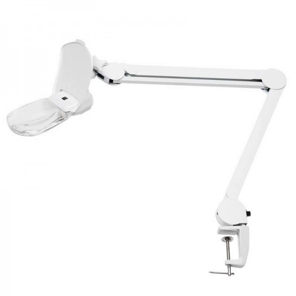  Лупа на струбцине квадратная 3D+20D с подсветкой LED EXPERT бел. Rexant 31-0565 