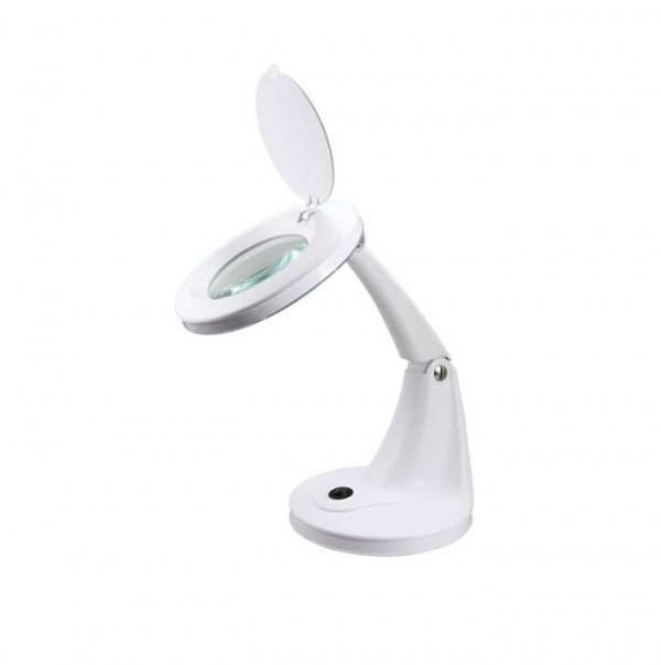  Лупа настольная малая 3Х+доп. 12Х с подсветкой 60 LED бел. REXANT 31-0243 
