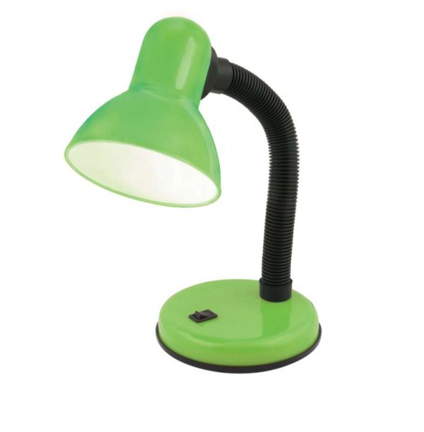  Светильник TLI-224 Light Green E27 настол. зел. Uniel 09413 