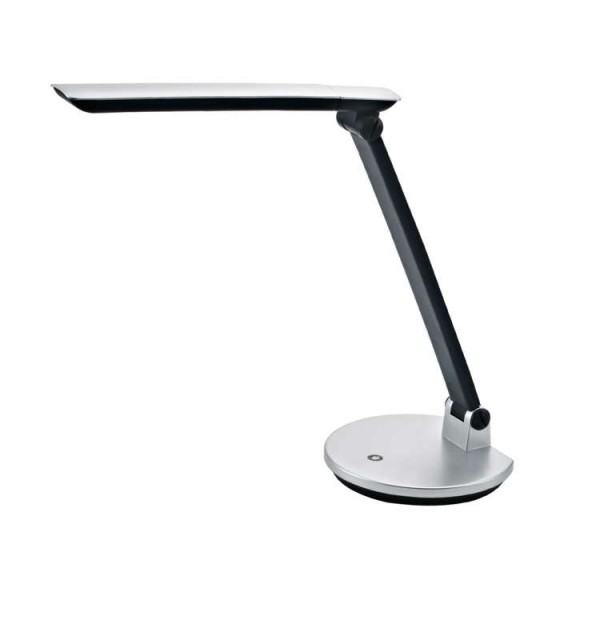  Светильник светодиодный TLD-512 Silver/550лм/4500К/Dimer настол. серебр. Uniel 07540 