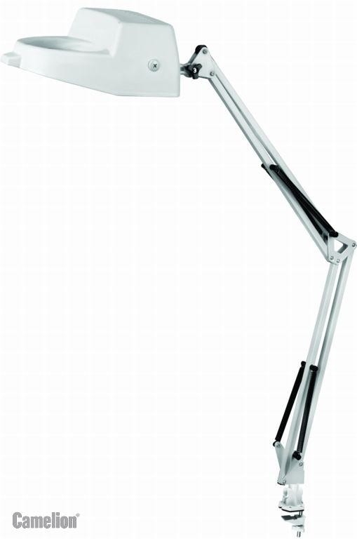  Светильник KD-350 С01 с увелич. стеклом бел. Camelion 9225 