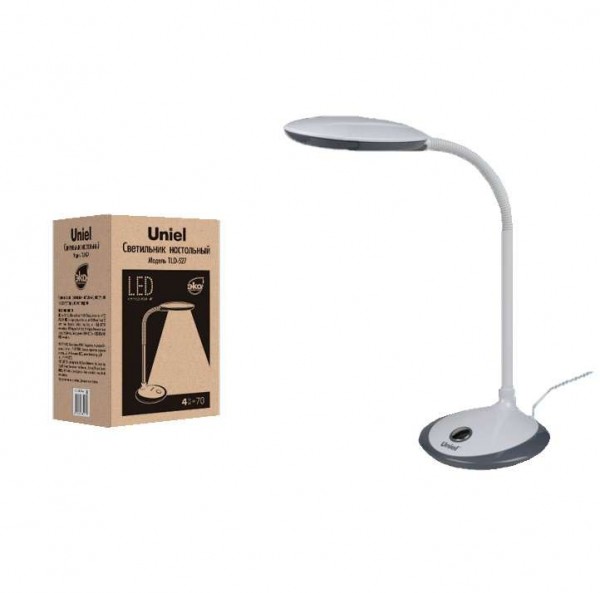  Светильник светодиодный TLD-527 Black/400лм/4500К черн. Uniel UL-00000416 