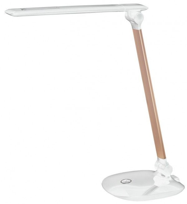  Светильник NLED-456-10W-W-G настол. бел. с золотом ЭРА Б0028436 