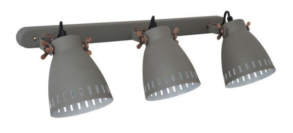  Светильник WML-428-3 С08 настен. New York 3х E27 40Вт 230В сер. Camelion 13068 