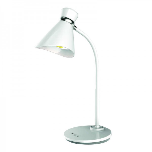 Светильник настольный TLD-548 White/LED/300Lm/3300-6000K/Dimmer 6Вт сенсор. выкл. диммер бел. Uniel UL-00002379 