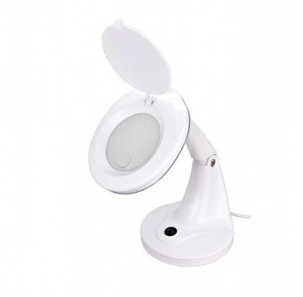  Лупа настольная малая 3Х+доп.12Х с подсвет. 48 LED бел. Rexant 31-0245 