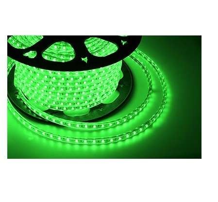  Лента светодиодная SMD5050 13х8мм 60LED/м 14.4Вт/м 220В IP67 зел. (уп.100м) Neon-Night 142-104 