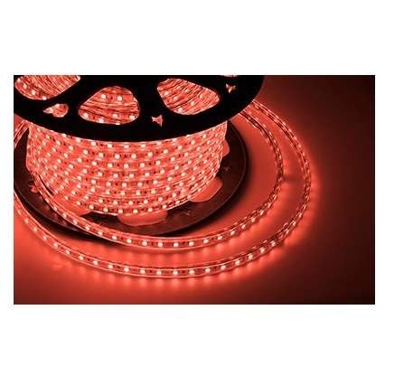  Лента светодиодная SMD5050 13х8мм 60LED/м 14.4Вт/м 220В IP67 красн. NEON-NIGHT 142-101 