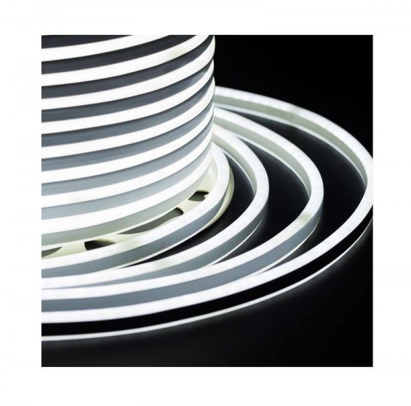  Шнур светодиодный гибкий неон LED SMD компак. 7х12мм 120 LED/м двустор. бел. (уп.100м) NEON-NIGHT 131-065 