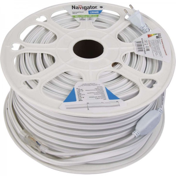  Лента светодиодная 71 931 NLS-2835B92-9-IP67-220V-NEONLED R20 (уп.20м) Navigator 71931 