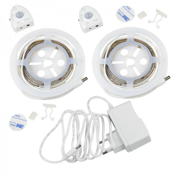  Комплект светодиодной ленты ULS-R02-6Вт/4000K/1.2Mx2/DIM SENSOR Smart Light на самоклеящейся основе 2шт.х1.2м адаптер 12Вт Uniel UL-00004448 
