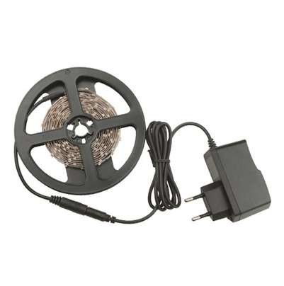  Лента светодиодная ULS-Q721 2835-60LED/m-IP20-2.5M-WW RRP24C00 24Вт/м (дл.2.5м) с адаптером VOLPE UL-00000642 