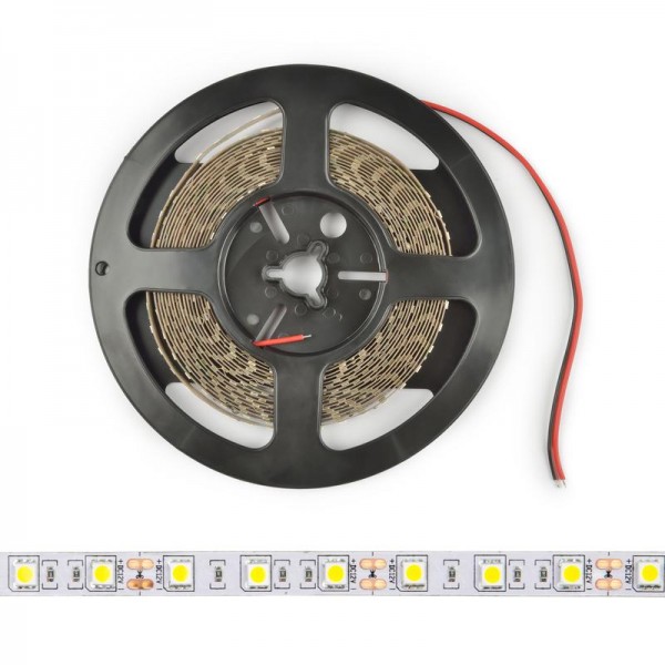 Лента светодиодная гибкая ULS-M25-5050-60LED/m-10mm-IP20-DC12V-14.4Вт/m-5M-RGB PROFI на самоклеящейся основе (уп.5м) Uniel UL-00004375 