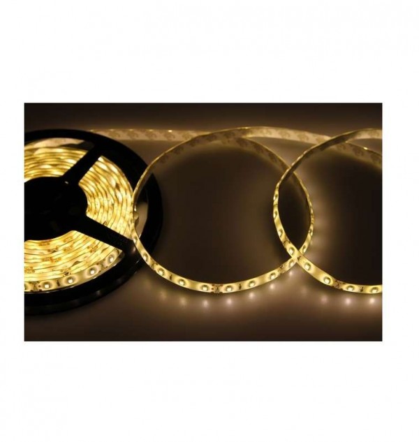 Лента светодиодная SMD3528 4.8Вт/м 60LED/м 12В IP65 тепло-бел. (уп.5м) NEON-NIGHT 141-356 