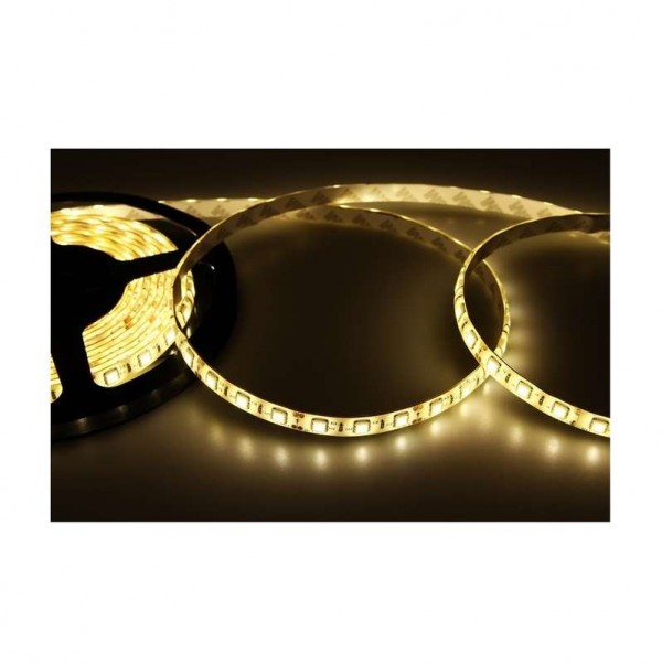  Лента светодиодная SMD 5050 14.4Вт/м 60LED/м 12В IP65 тепл. бел. (уп.5м) NEON-NIGHT 141-496 