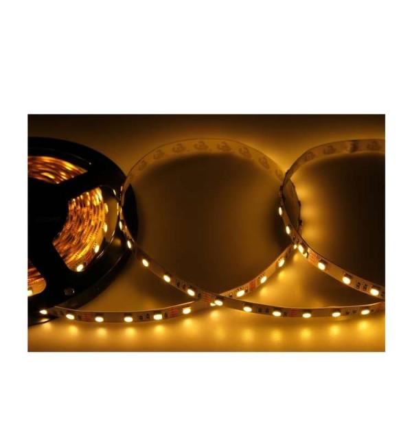  Лента светодиодная SMD5050 60LED/м 14.4Вт/м 12В IP23 тепл. бел. (уп.5м) NEON-NIGHT 141-466 