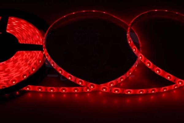  Лента светодиодная SMD3528 красн. 4.8Вт/м 60LED/м 12В IP65 (уп.5м) NEON-NIGHT 141-351 