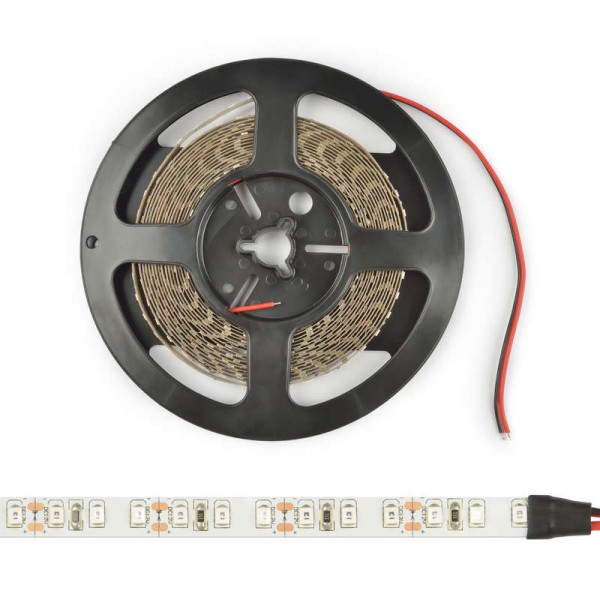 Лента светодиодная гибкая ULS-2835-120LED/m-8mm-IP20-DC12V-9.6W/m-5M-GREEN на самоклеящейся основе зел. 9.6Вт/м (уп.5м) Uniel UL-00002256 