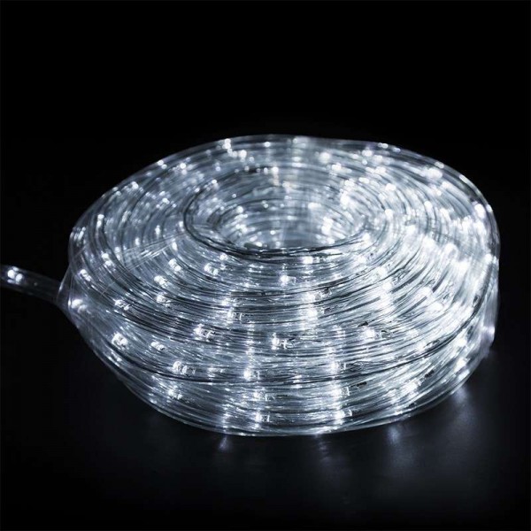  Шнур светодиодный Дюралайт фиксинг круглый 24LED/м бел. (уп.14м) Neon-Night 121-325-14 