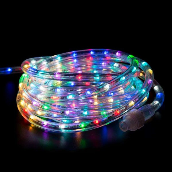  Шнур светодиодный Дюралайт фиксинг круглый 13мм RGB 36LED/м (уп.14м) Neon-Night 245-119 
