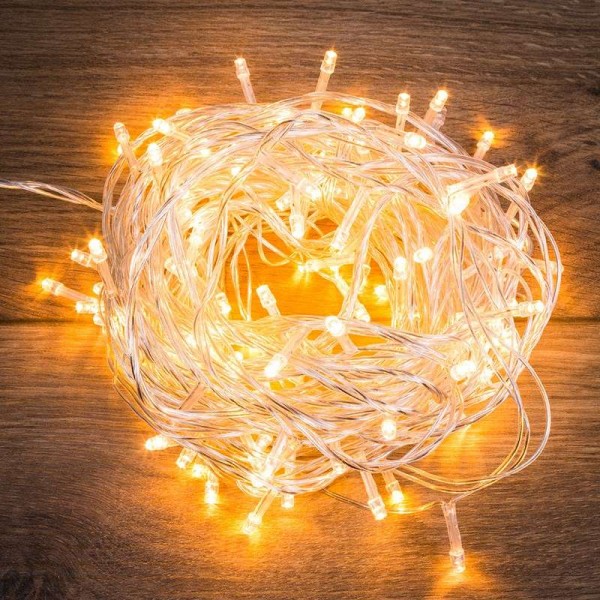  Гирлянда "Твинкл Лайт" 10м 80LED тепл. бел. провод прозр. Neon-Night 303-186 